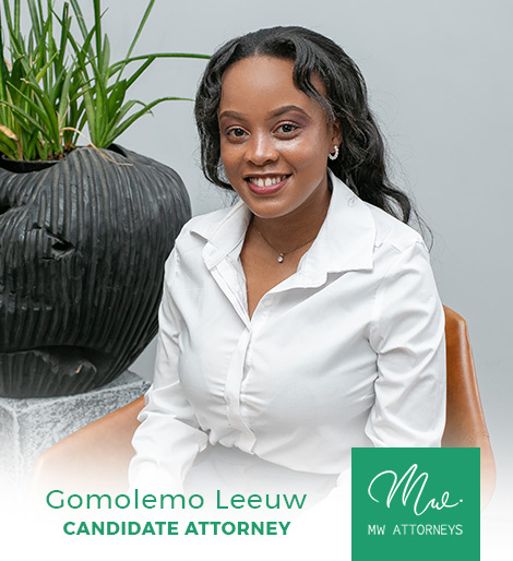 Gomolemo Leeuw - MW Attorneys Our Services