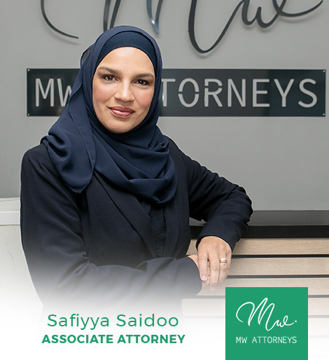 Safiyya Saidoo - MW Attorneys Our Services